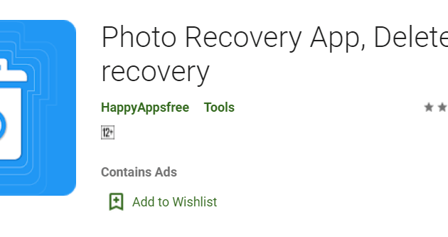 Aplikasi untuk mengembalikan foto yang terhapus Android