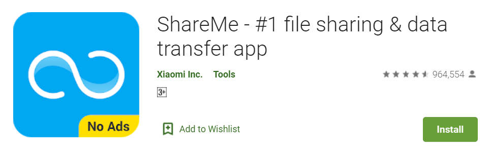 Aplikasi transfer file Android