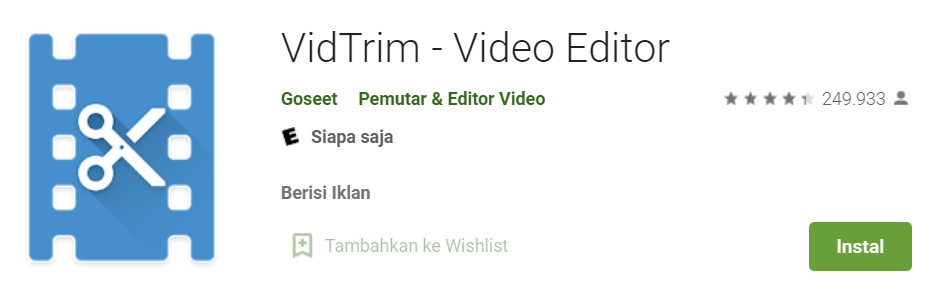 VidTrim Video Editor