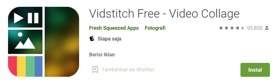 Vidstitch Free Video Collage