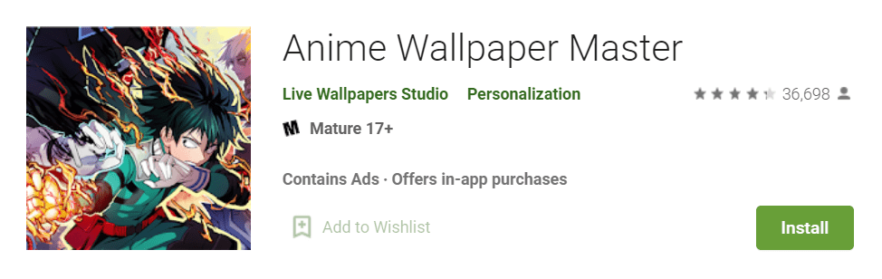 Aplikasi wallpaper video Android