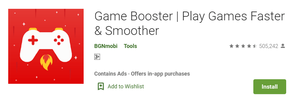 Game Booster Play Games Faster Smoother
