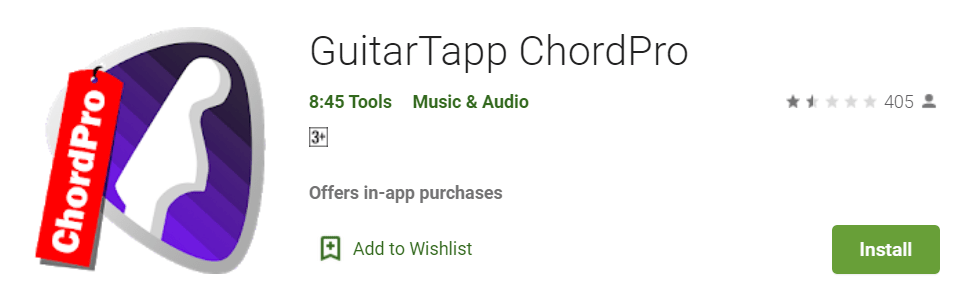 GuitarTapp ChordPro
