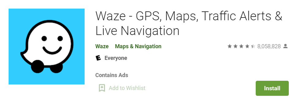 Aplikasi penunjuk jalan GPS