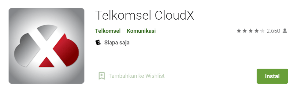 Cara menggunakan aplikasi CloudX Telkomsel