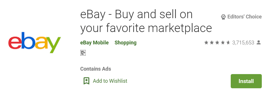 eBay Buy and sell on your favorite marketplace