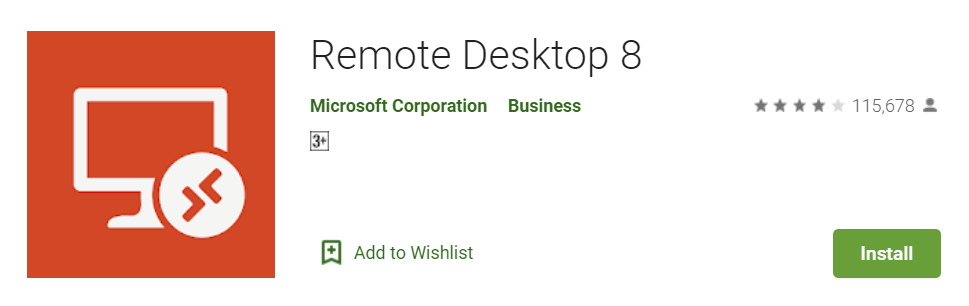 Remote Desktop 8