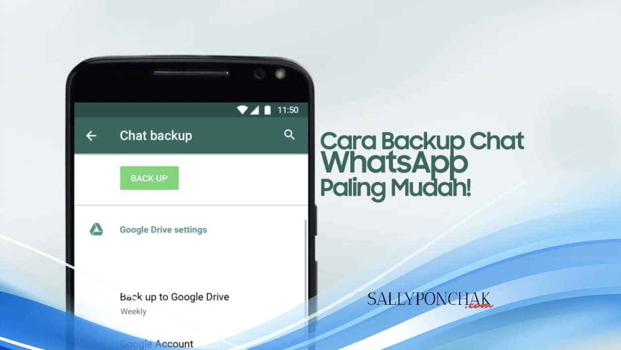 Cara backup chat WhatsApp
