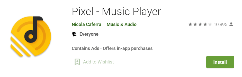 Pixel Music Player