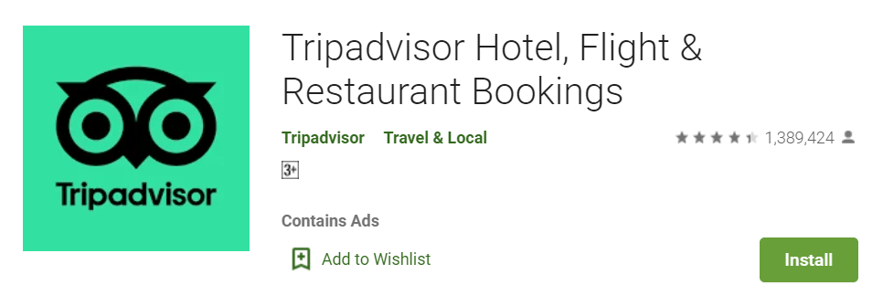 Tripadvisor Hotel Flight Restaurant Bookings