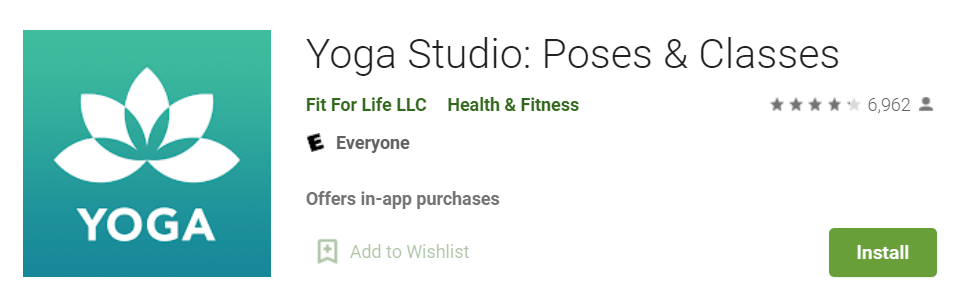 Yoga Studio Poses Classes