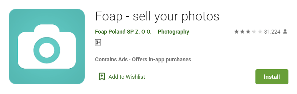 Foap Sell your photos