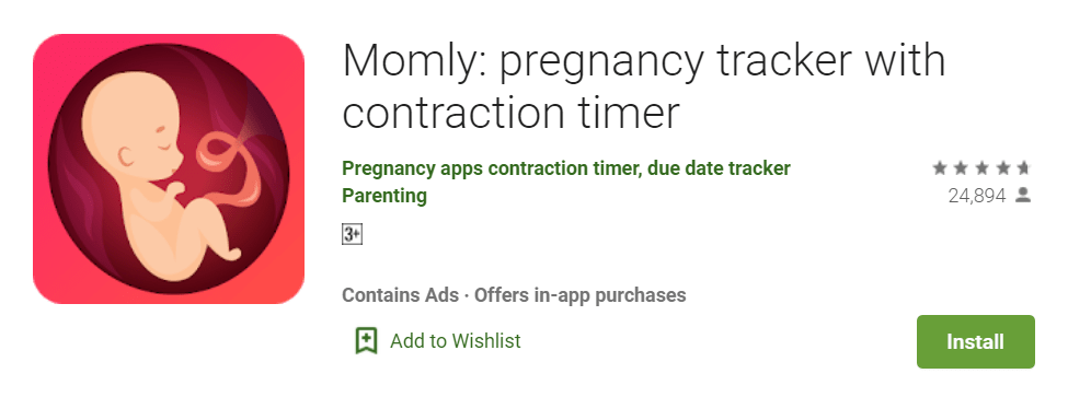 Aplikasi tes kehamilan kalkulator